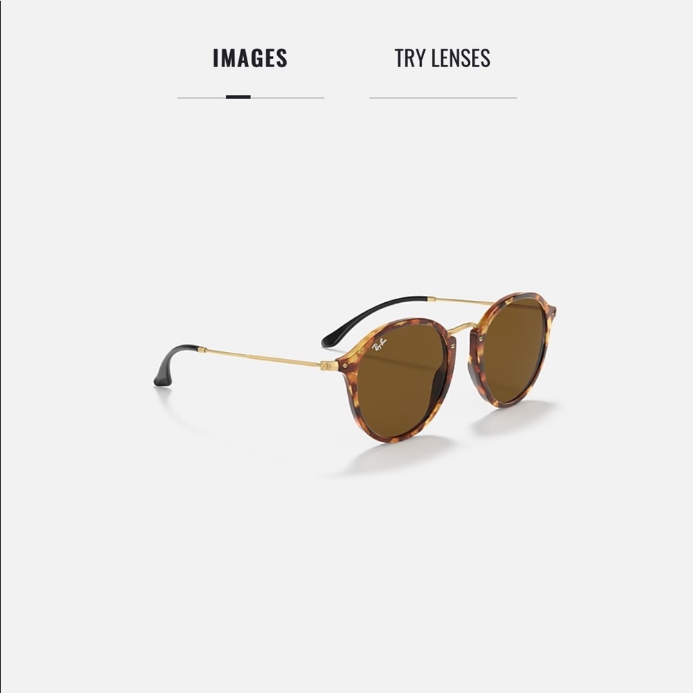 Ray Ban Round Fleck